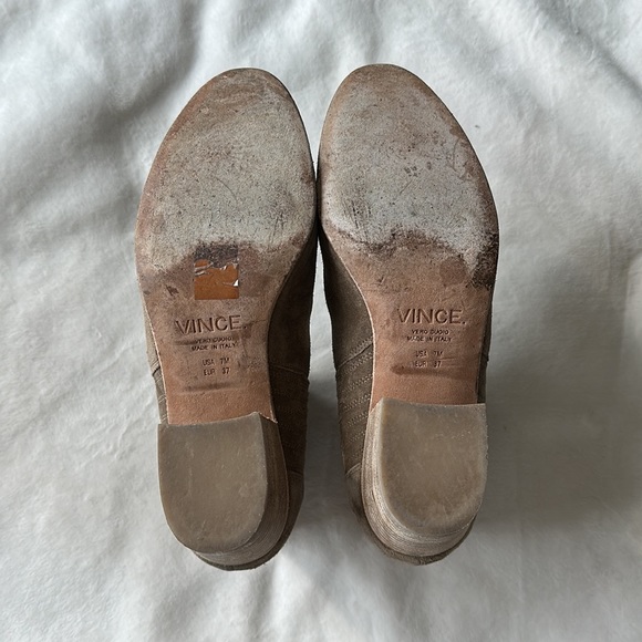 Vince Suede Booties - Picture 9 of 10